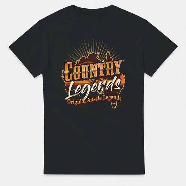 Country Legends - Heavyweight Unisex Crewneck T-shirt | Gildan® 5000